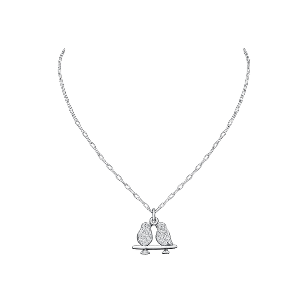 Dove Duo Necklace main product photo by DG Fine Silver