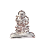 Silver Ganesha Idol main product photo by DG Fine Silver