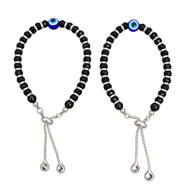 Single Evil Eye Black Bead Kadli transparent catalogue product view