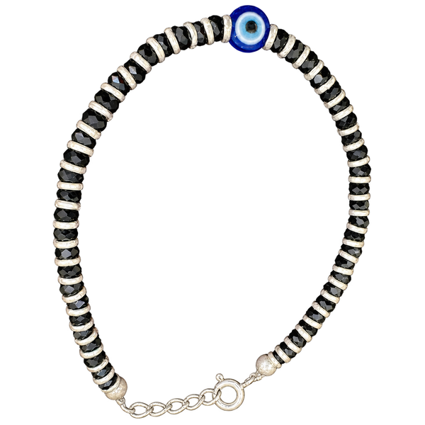 Blue Black Bead Eye Bangle, transparent catalogue view