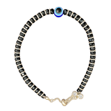 Black Bead Eye Bangle, transparent catalogue view