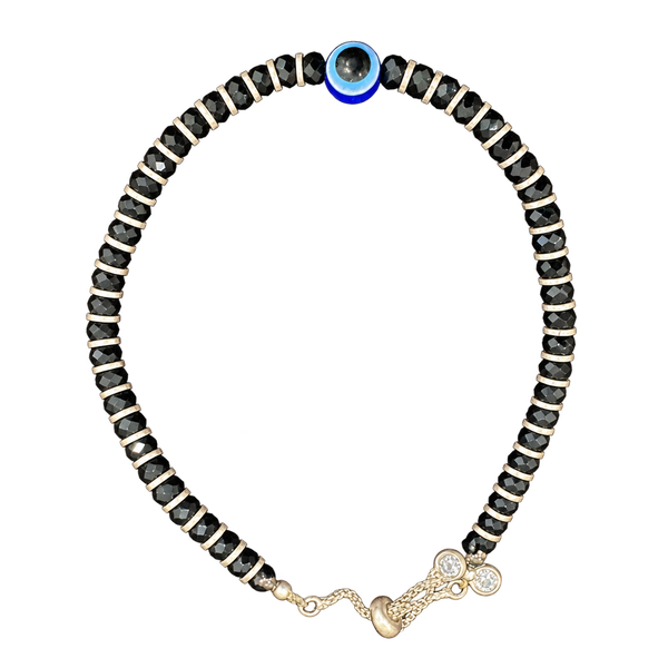 Black Bead Eye Bangle, transparent catalogue view