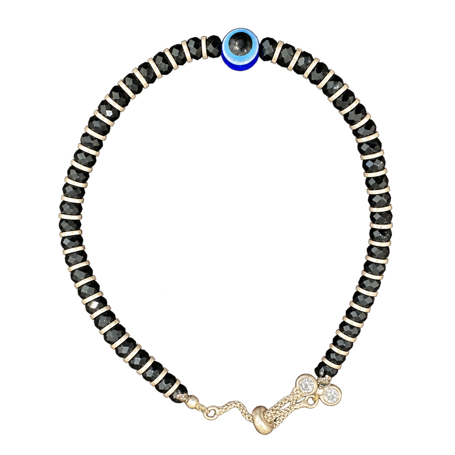 Black Bead Eye Bangle, transparent catalogue view