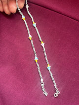 Kids Ice Cream Anklet, angled view