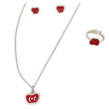 Red Apple Kids Jewellery Set, transparent catalogue view