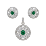 Floral Green Halo Set, transparent catalogue view