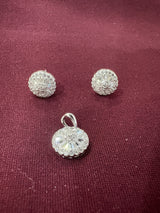 Round Cluster Halo Set, front view