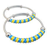 Blue Yellow Disc Kids Kadli, transparent catalogue view