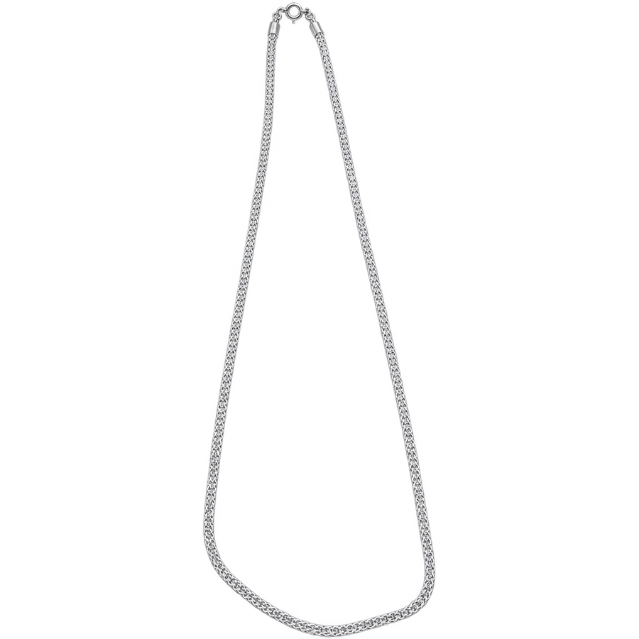 Braided Silver-Tone Chain, transparent catalogue view