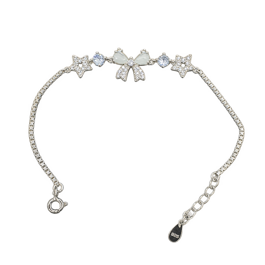 Butterfly Star Link Bracelet, transparent catalogue view