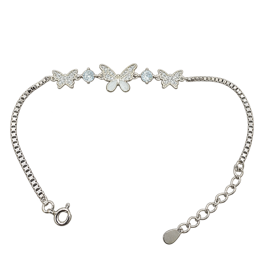 Butterfly Star Chain Bracelet, transparent catalogue view