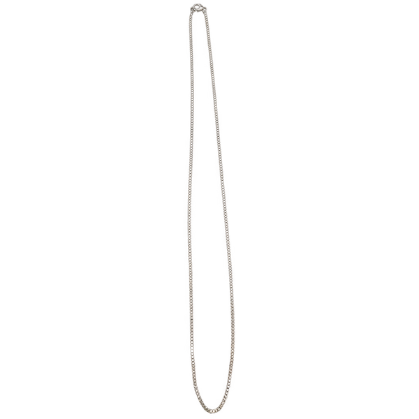 Silver-Tone Box Chain, transparent catalogue view