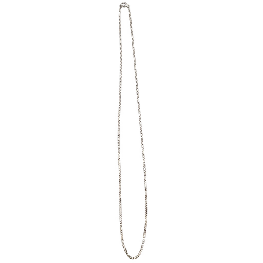 Silver-Tone Box Chain, transparent catalogue view