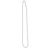 Silver-Tone Beaded Link Chain, transparent catalogue view