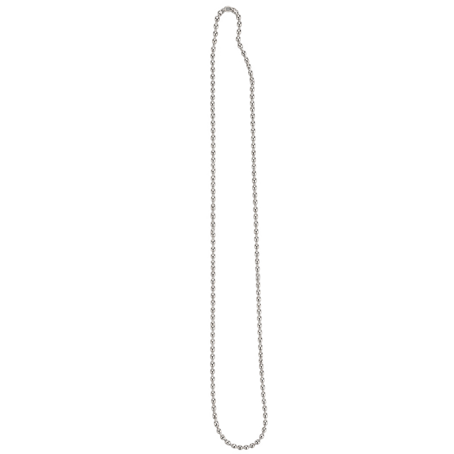 Silver-Tone Beaded Link Chain, transparent catalogue view