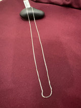 Diamond Cut Twisted Chain, top view