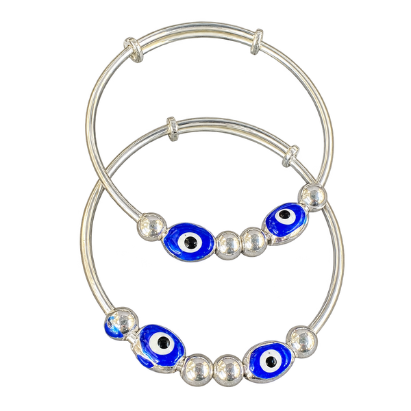 Blue Evil Eye Bachha Kadli, transparent catalogue view