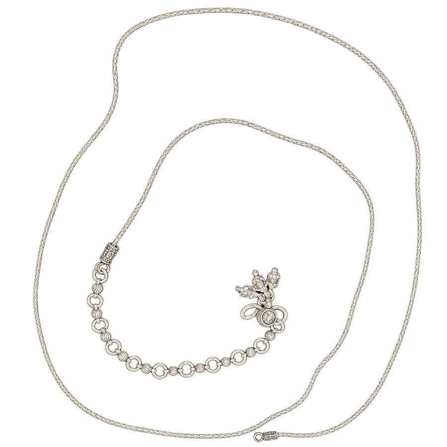 Silver-Tone Figurine-Charm Waist Chain transparent catalogue image