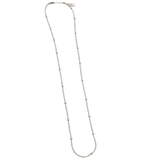Silver-Tone Knot Station Chain, transparent catalogue view