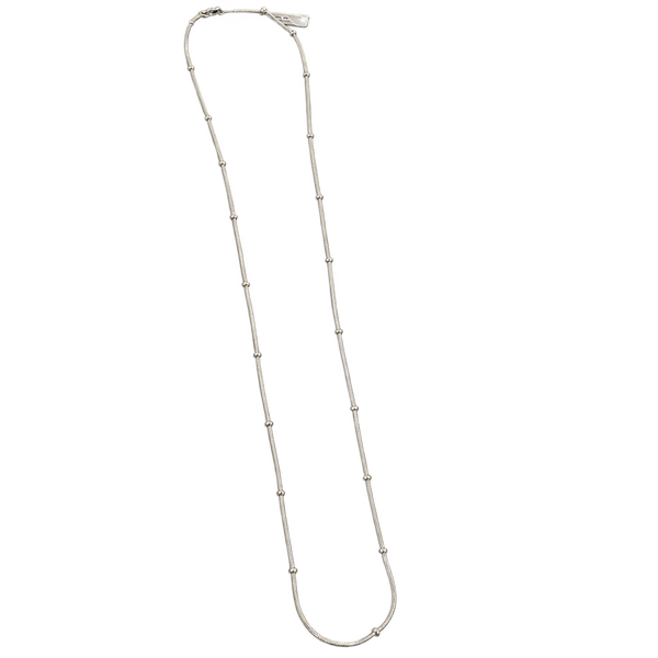 Silver-Tone Knot Station Chain, transparent catalogue view