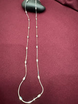 Oval Bead Snake Chain, front view