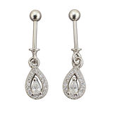 Teardrop Stone Bugdi Pair, transparent catalogue view