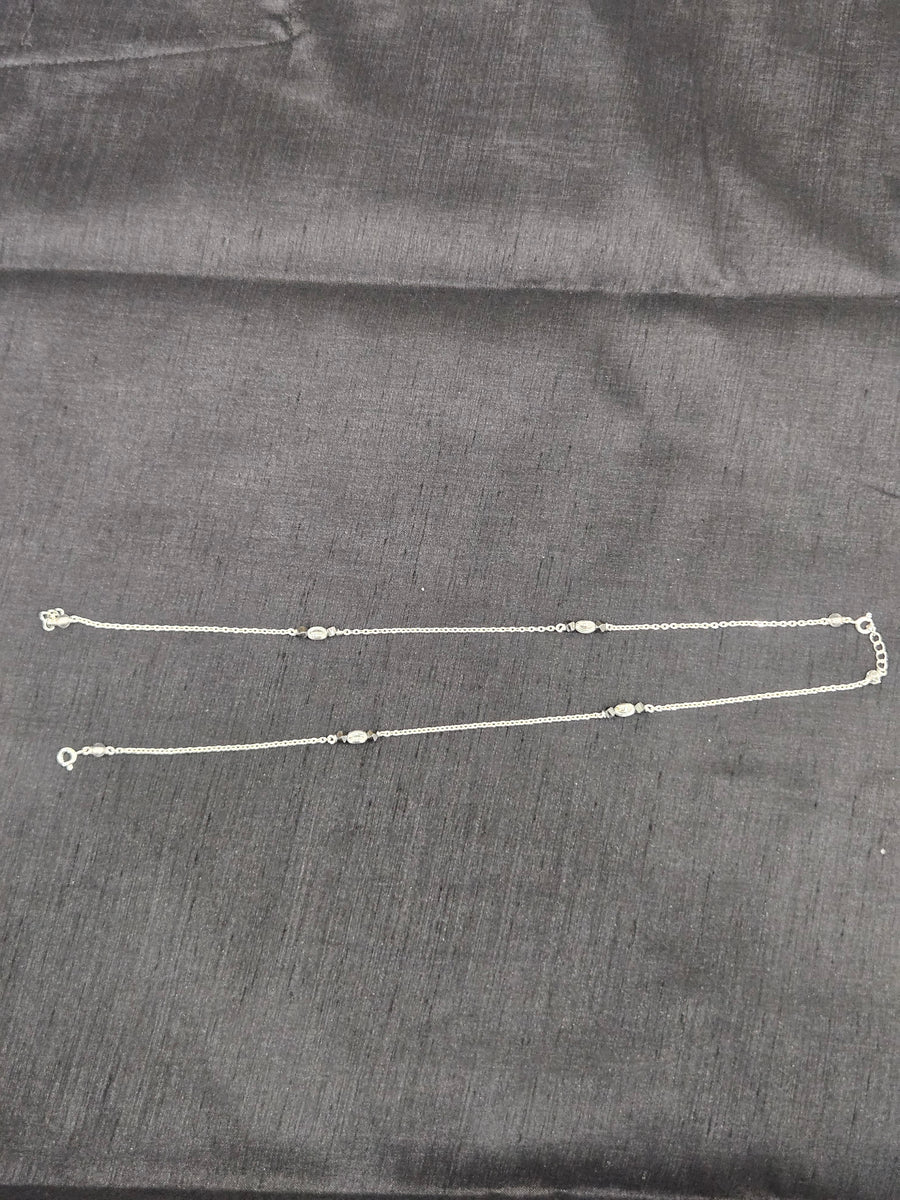 Pearl Butterfly Anklet Chain
