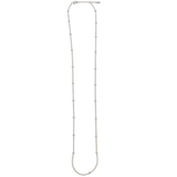 Silver-Tone Ring Station Chain, transparent catalogue view