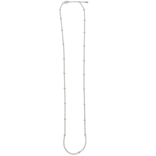Silver-Tone Ring Station Chain, transparent catalogue view