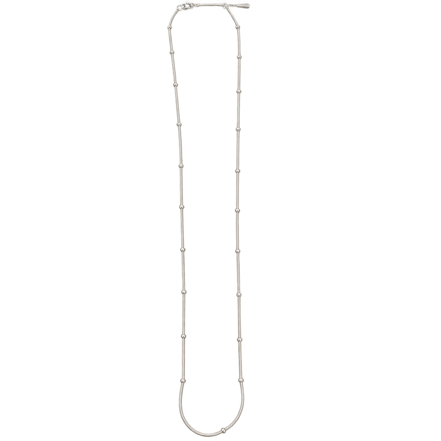 Silver-Tone Ring Station Chain, transparent catalogue view