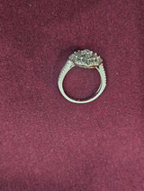 Round Halo Cluster Ring, side view