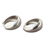 Sculpted Twist Hoop Earrings, transparent catalogue view