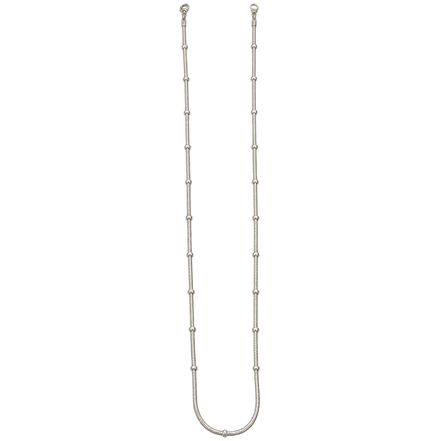 Spaced Knot Snake Chain, transparent catalogue view