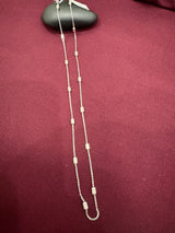 Textured Bar Box Chain, front view