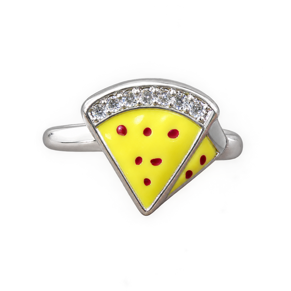 Yellow Triangle Kids Ring, transparent catalogue view