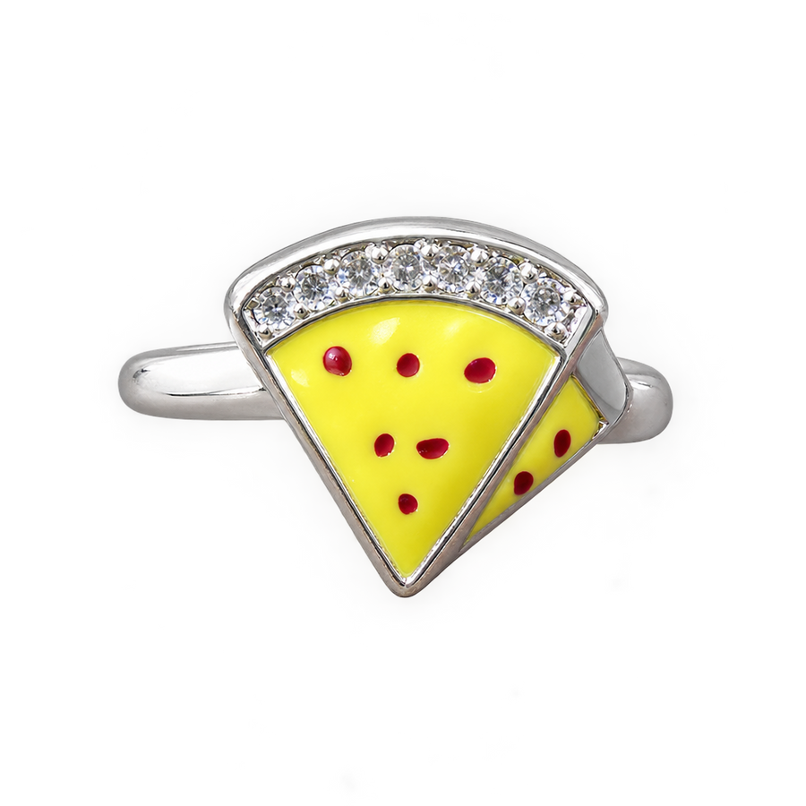 Yellow Triangle Kids Ring, transparent catalogue view